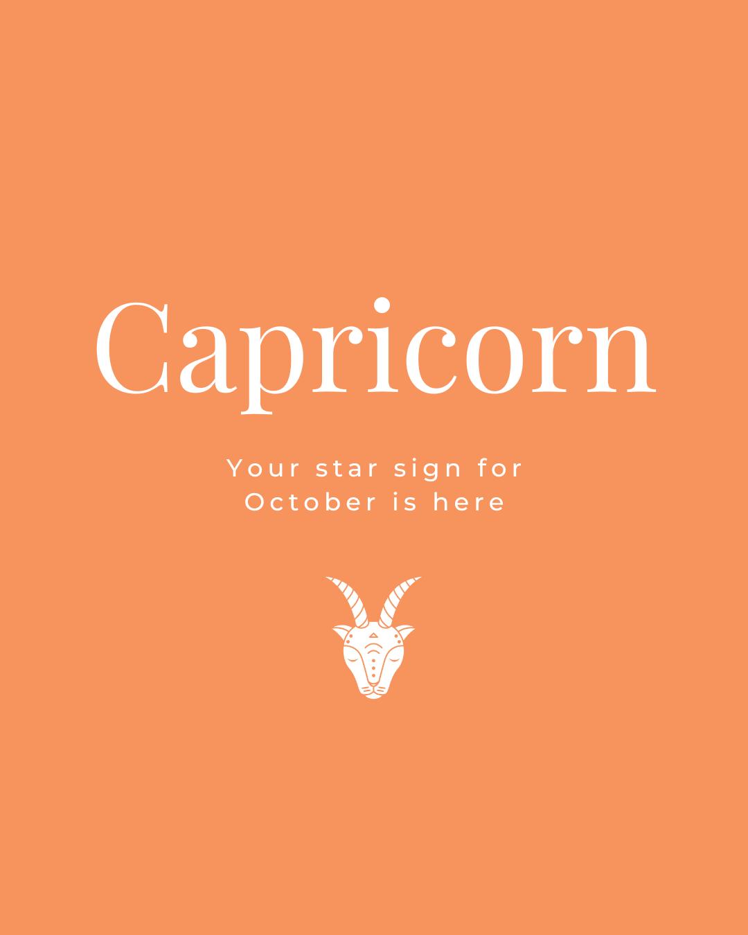 Capricorn October 2023