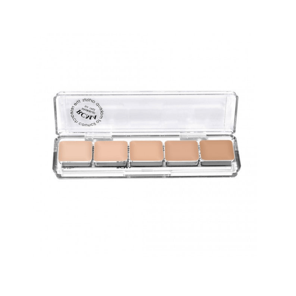 RCMA 5 Part Highlight and ContourSeries Favourite Palette - Medium/Dark,  Perfect for Professional Makeup Artists, Long-Lasting Everyday Makeup
