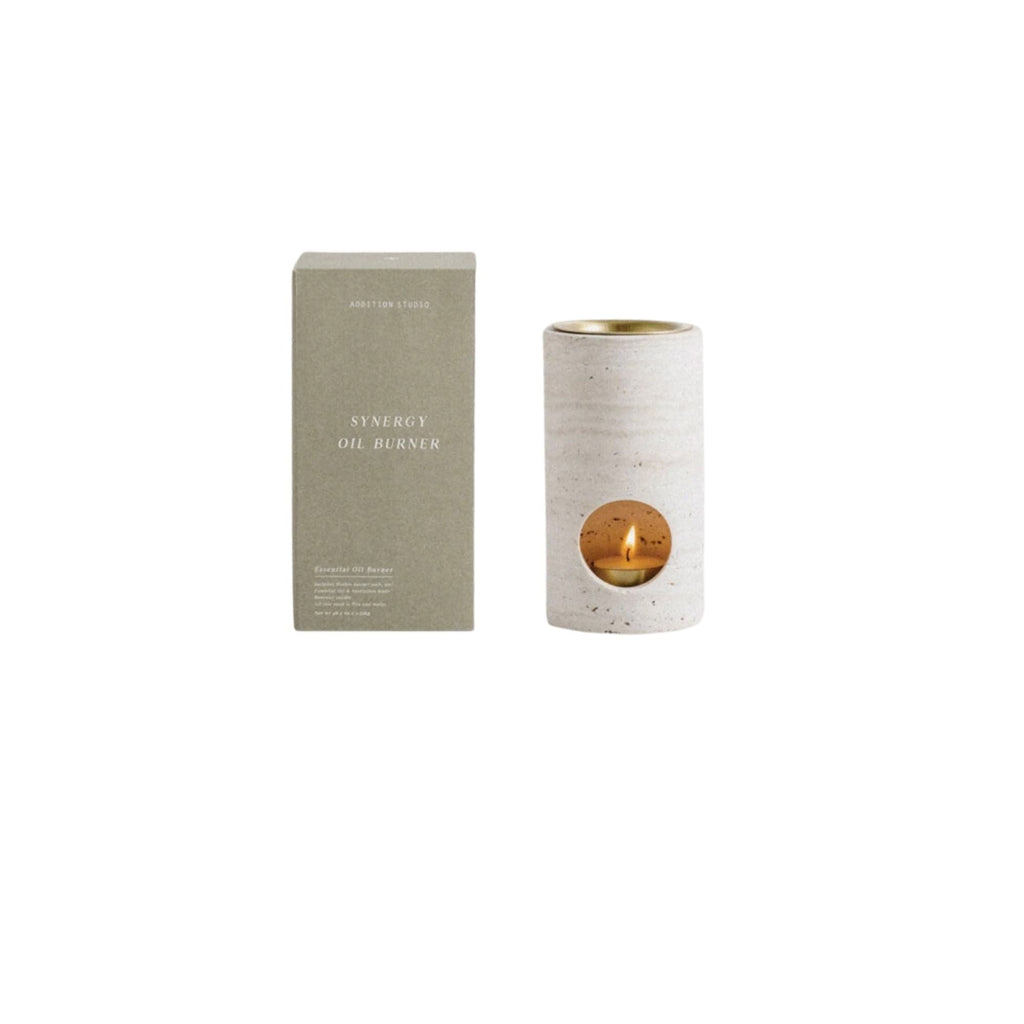 Addition Studio Candle Synergy Oil Diffuser - Travertine