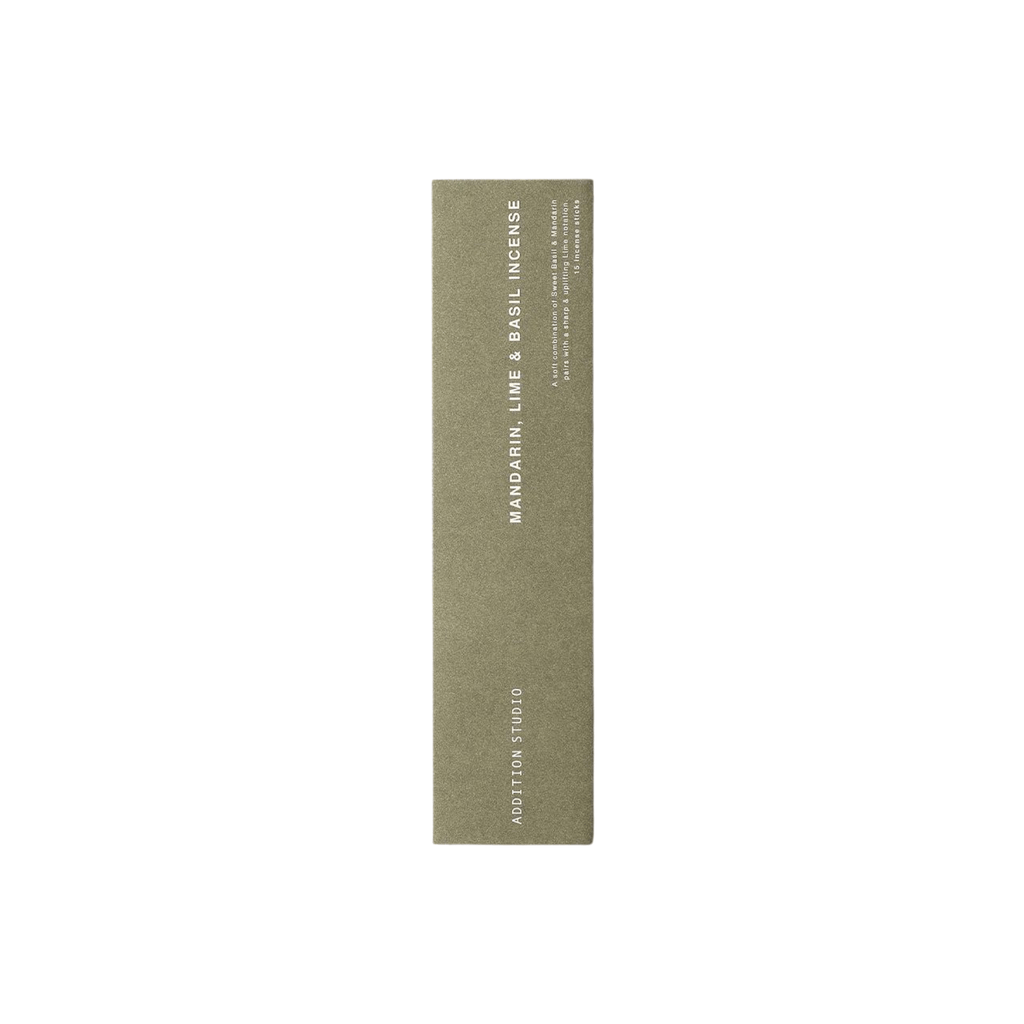 Addition Studio Incense Mandarin, Lime and Basil Incense