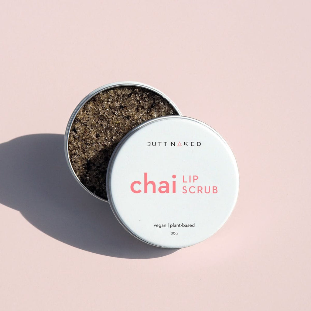 Butt Naked Lip Balms Chai Lip Scrub