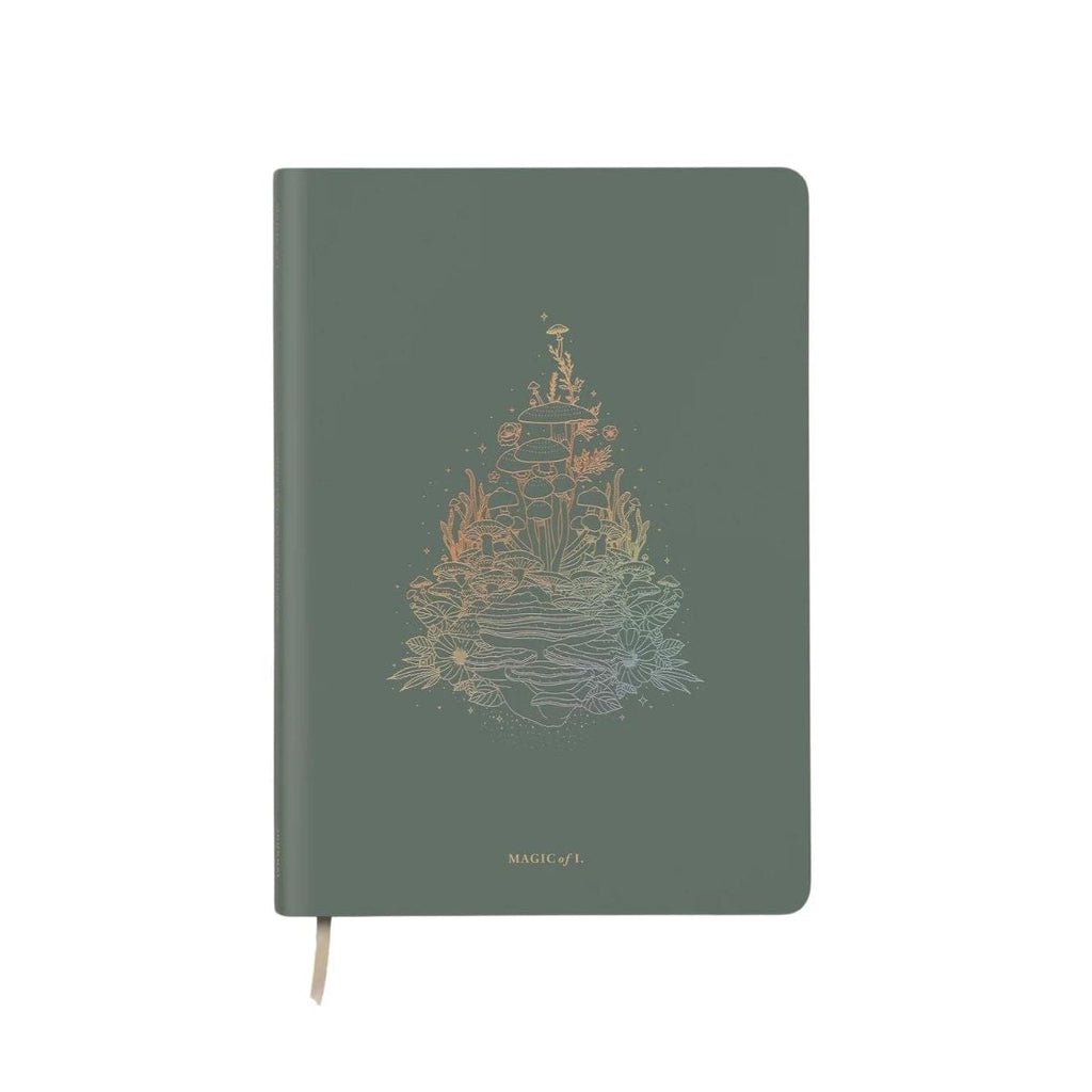 Magic Of I Notebooks & Notepads A5 Astro-Mycology Journal: Earthly Delights