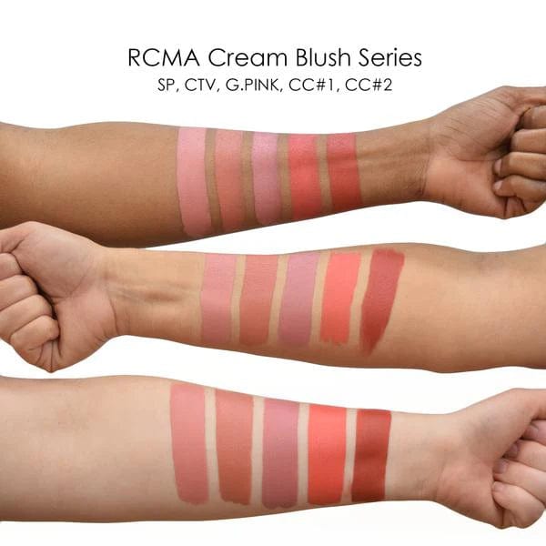 RCMA Makeup 5 Part Series Cream Blush Palette