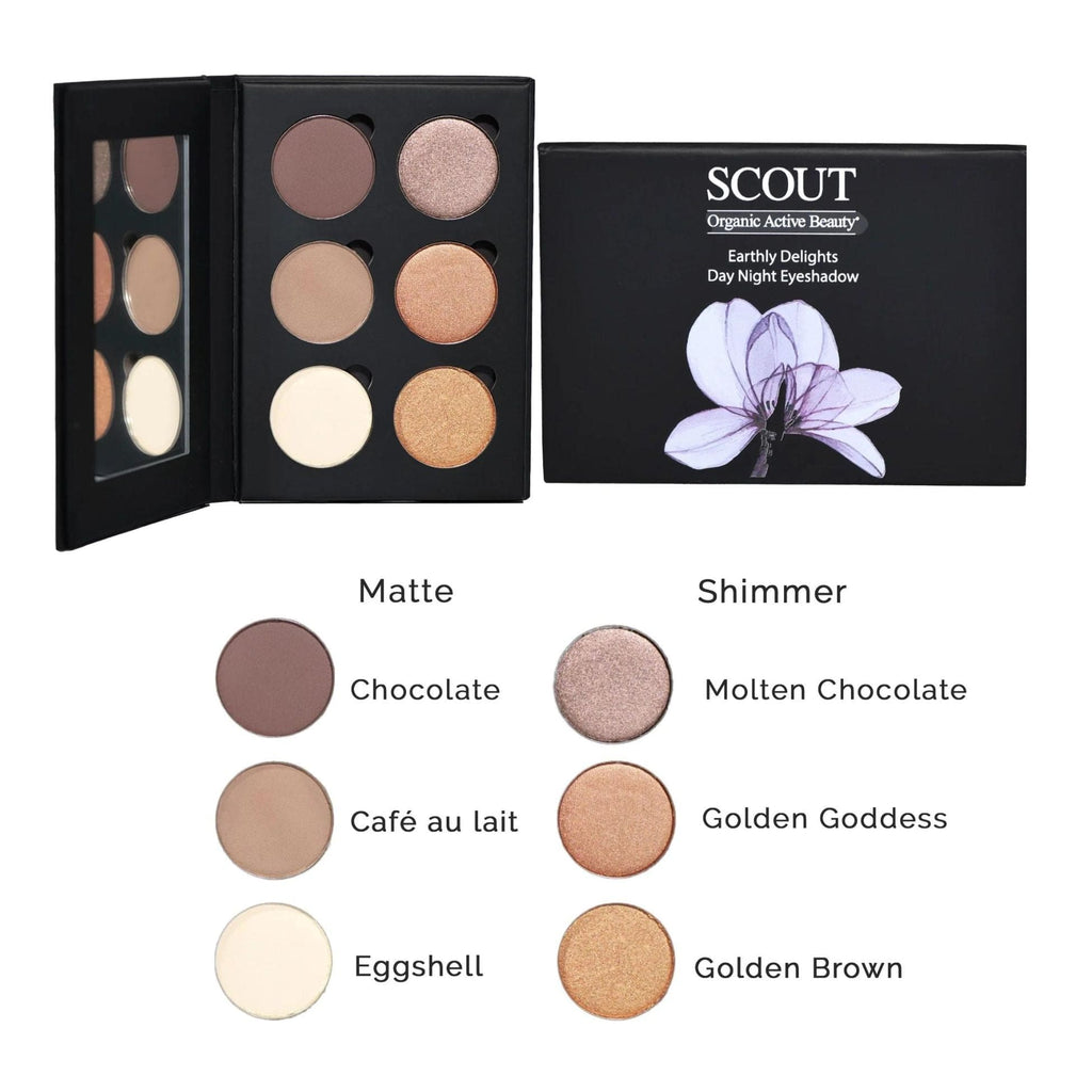 Scout Cosmetics Makeup Earthly Delights Eyeshadow Palette