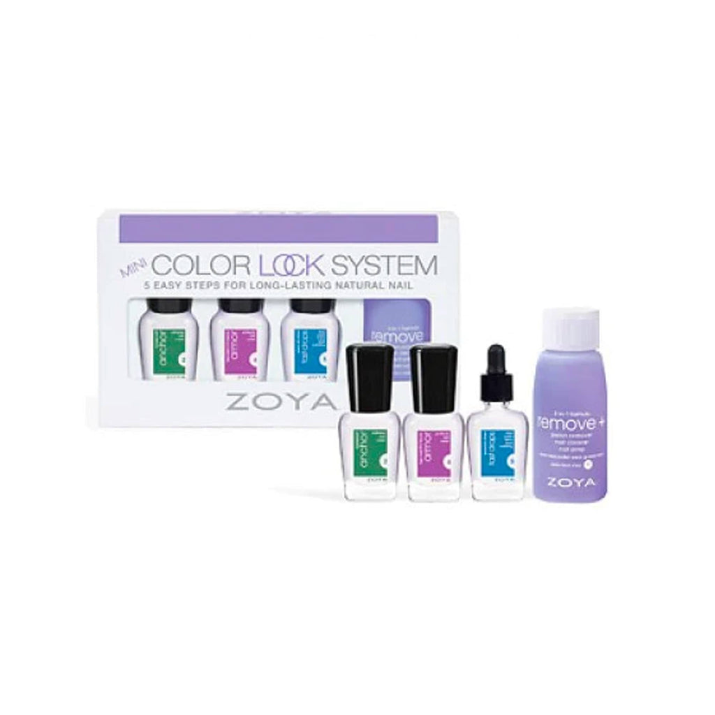 Zoya Nail Care Mini Colour Lock System - 4 Piece