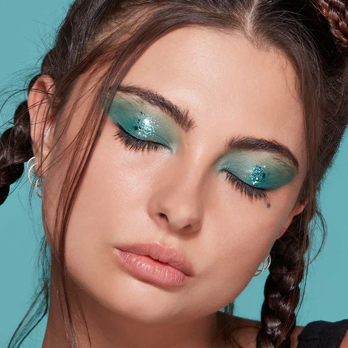 A Beautiful Weirdo Makeup Cosmic Siren Green Eco Glitter