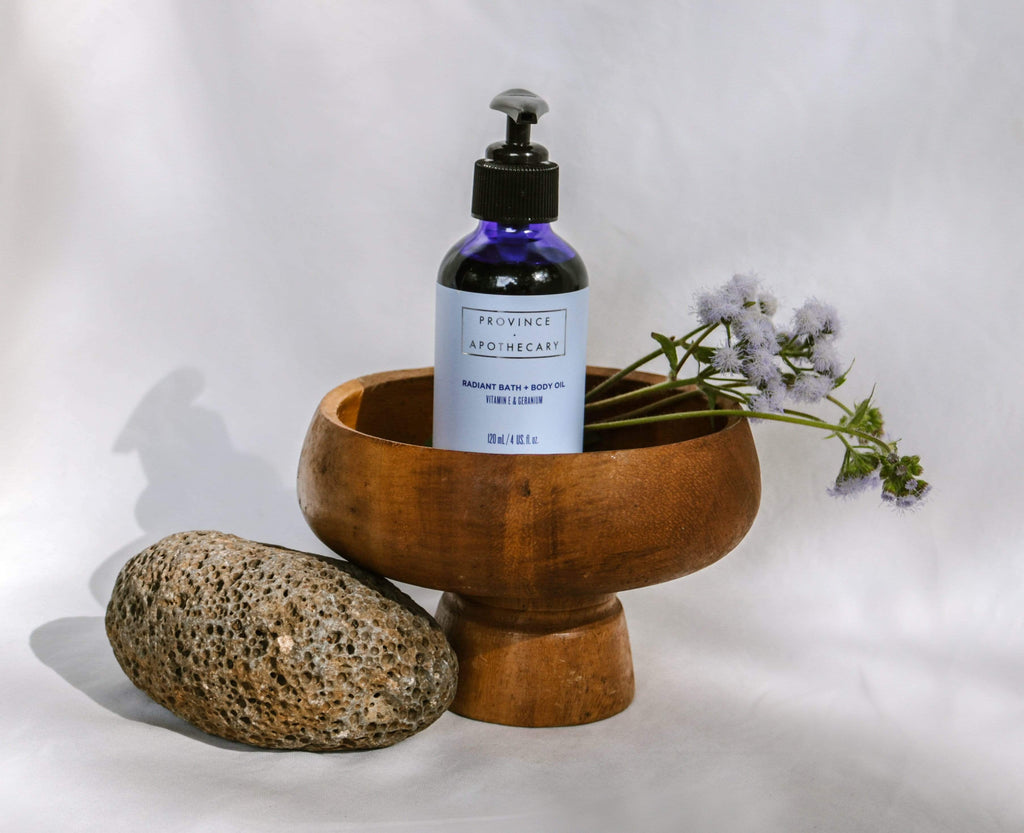 Province Apothecary Bath Soak Radiant Bath + Body Oil