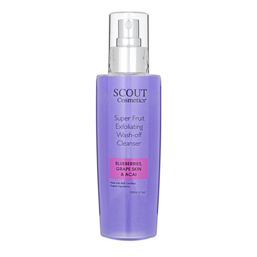 Scout Cosmetics Skincare Super Fruit Exfoliating Wash-Off Cleanser