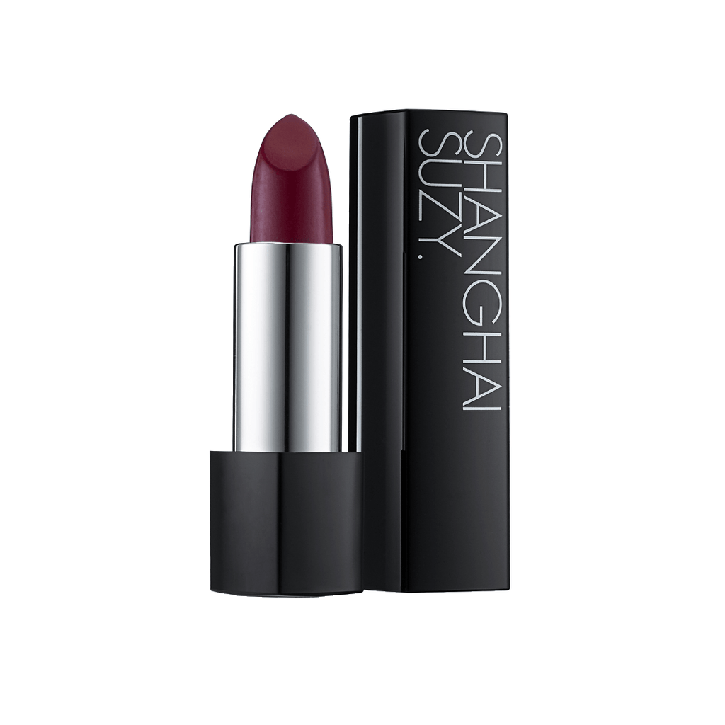 Shanghai Suzy Lipstick Whipped Matte Black Plum